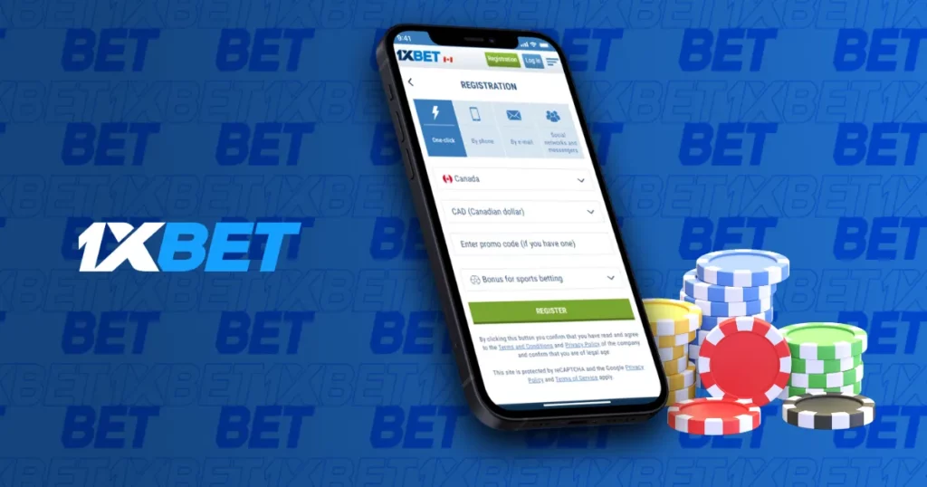 1xBet Registration Mobile Devices