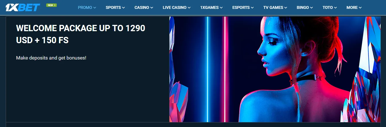 1xBet Welcome Bonus