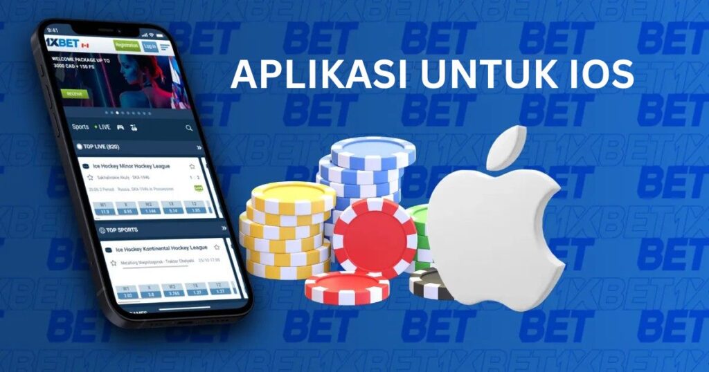 Aplikasi Pertaruhan Eksklusif 1xCinta Malaysia untuk iOS
